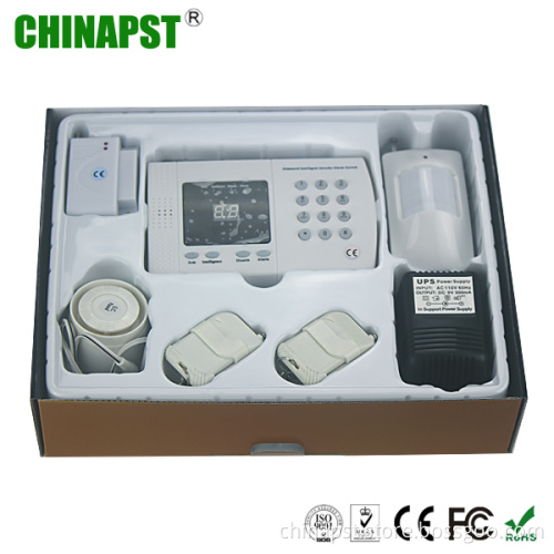 16 Wireless Zones LED Display PSTN Landline Security Home Alarm Systems (PST-TEL207)